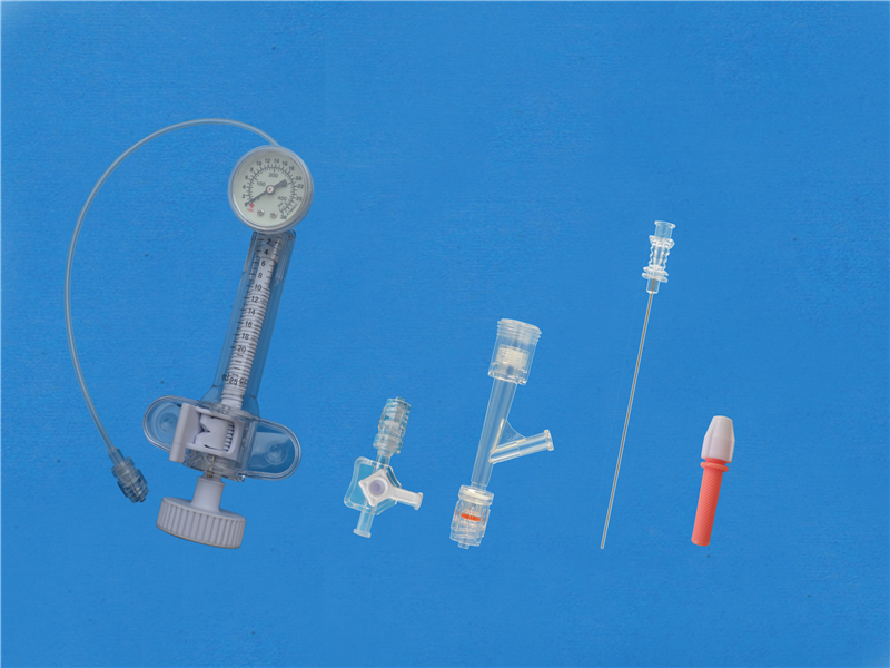 Disposable inflation device kits A type with P13 Y connector kits