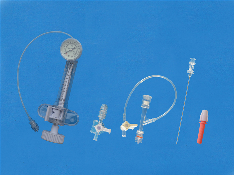 Disposable inflation device kits A type with P14 Y connector kits