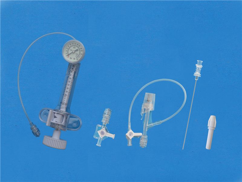 Disposable inflation device kits A type with C18 Y connector kits