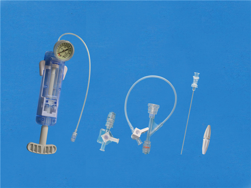 Disposable inflation device kits F type with S26 Y connector kits