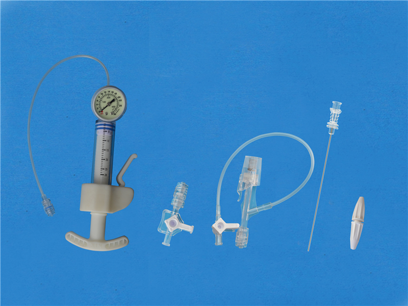 Disposable inflation device kits J type with C26 Y connector kits