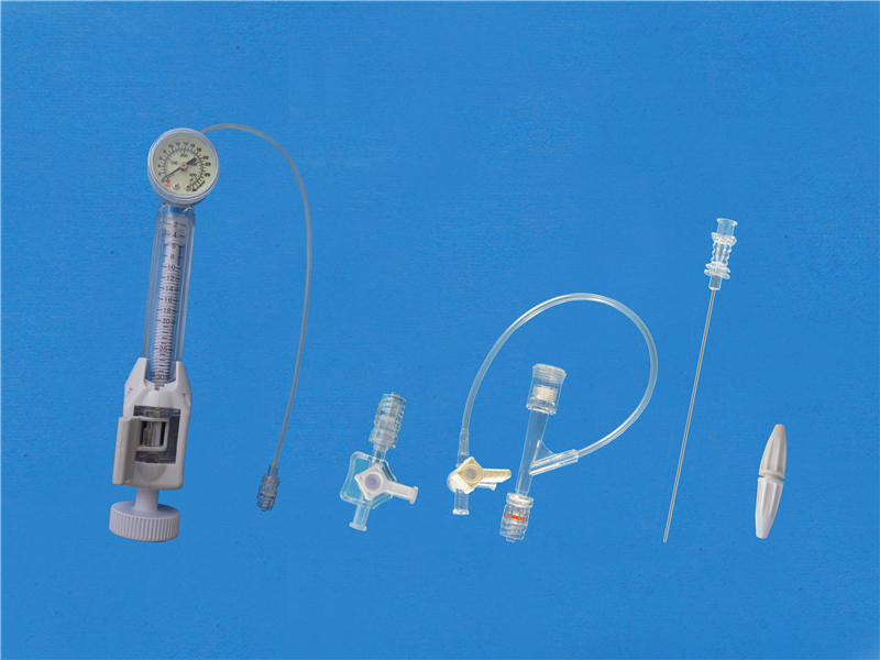 Disposable inflation device kits S type, 30ml 30atm, with P26 Y connector kits