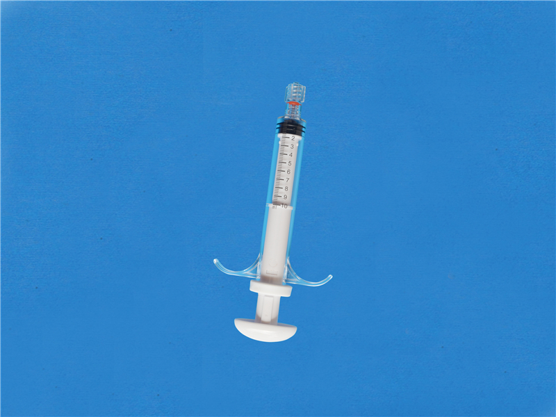 Control syringes, 10ml, Rotating Male Luer, Palm Pad, Wing Grips