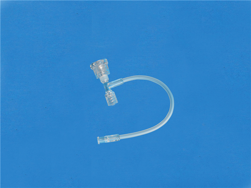 Haemostatic valves, Short screw type, Sideon tubing and Female Luer